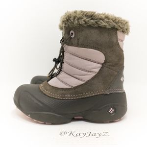 Columbia Lilac/Grey Rope Tow Winter Boots